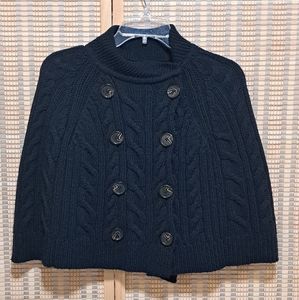 Micheal Kors Women's Navy Blue cape size S/M